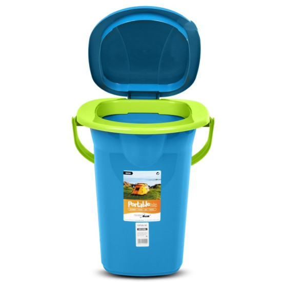 Toaleta turystyczna GB320BL morski-limonka