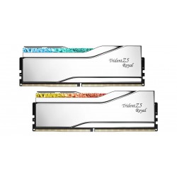 Pamięć PC - DDR5 32GB (2x16GB) Trident Z5 Royal RGB 6000MHz CL28 Silver