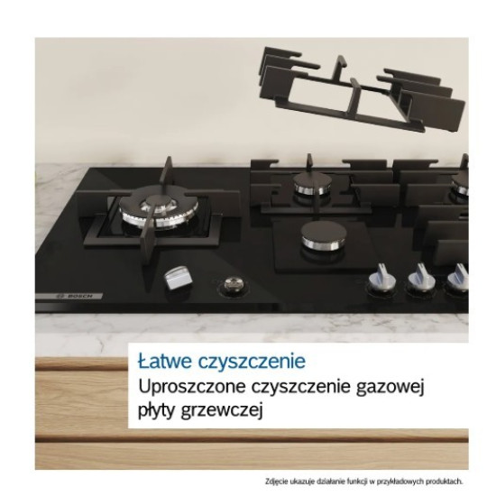 Płyta gazowa szklana PPP6A2I40