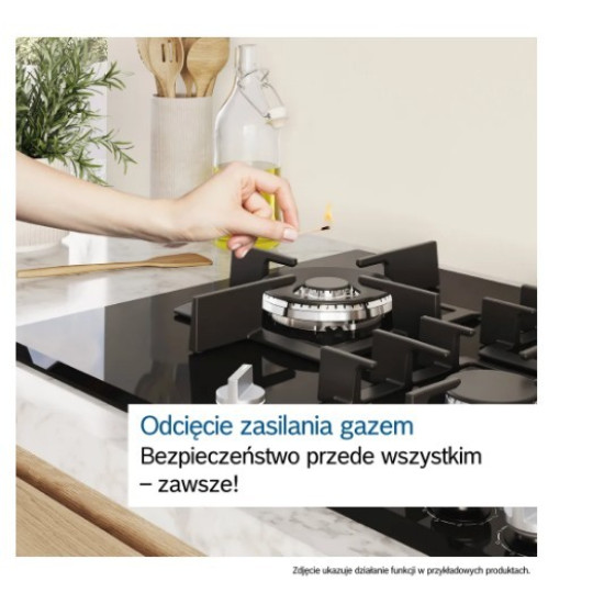 Płyta gazowa szklana PPP6A2I40