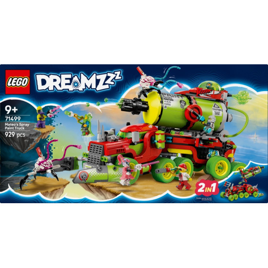 Klocki DREAMZzz 71499 Sprayowa ciężarówka Mateo 