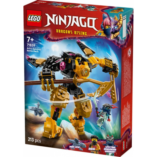 Klocki Ninjago 71839 Mech bojowy Spinjitzu Arina 