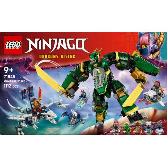 Klocki Ninjago 71845 Odrzutowy mech Lloyda 
