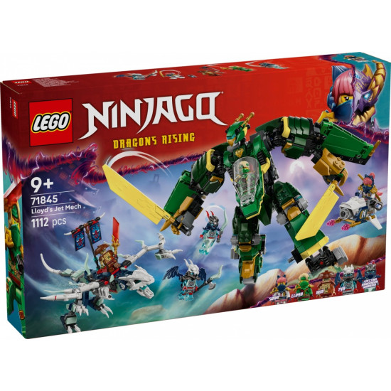 Klocki Ninjago 71845 Odrzutowy mech Lloyda 
