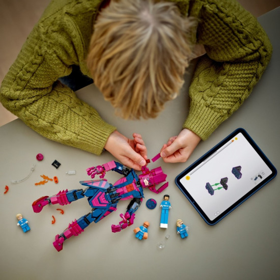 Klocki Super Heroes 76316 Figurka Fantastycznej Czwórki kontra Galactus 