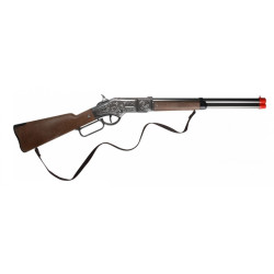 Strzelba kowbojska metalowa 8 naboi Gonher