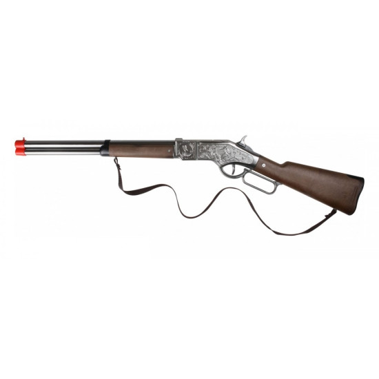 Strzelba kowbojska metalowa 8 naboi Gonher