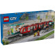 Klocki City 60423 Tramwaj miejski ze stacją