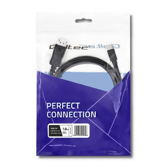 Kabel Mini DisplayPort v1.1/ DisplayPort v1.1 | 1080P | 1,8m