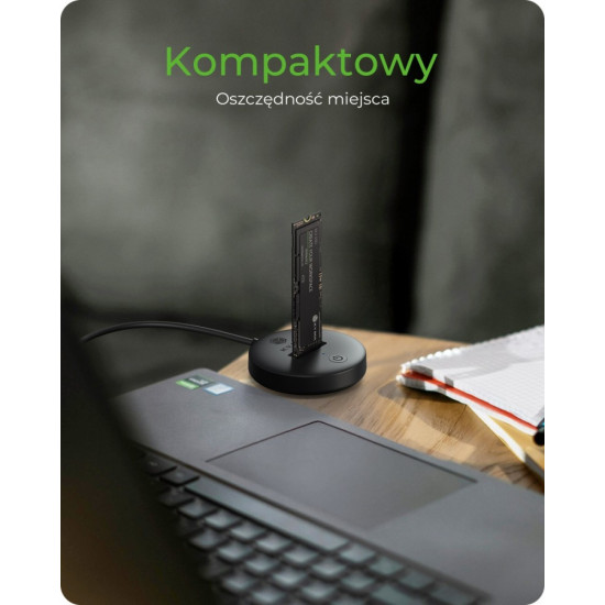 Stacja dokująca dla NVMe+SATA SSD IB-1610MCD-C31