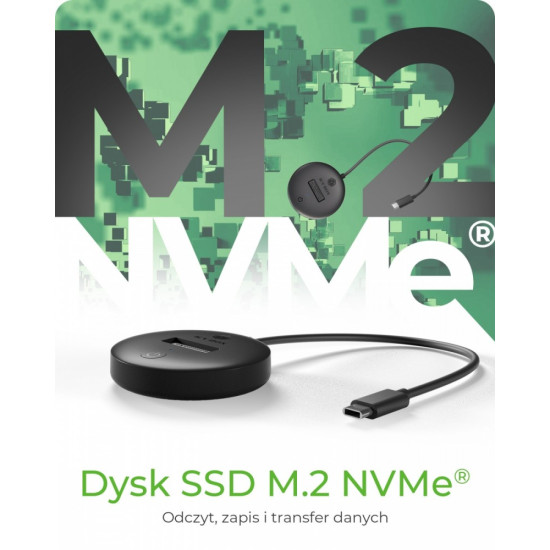 Stacja dokująca dla NVMe+SATA SSD IB-1610MCD-C31