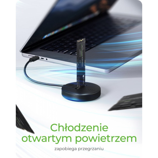 Stacja dokująca dla NVMe+SATA SSD IB-1610MCD-C31