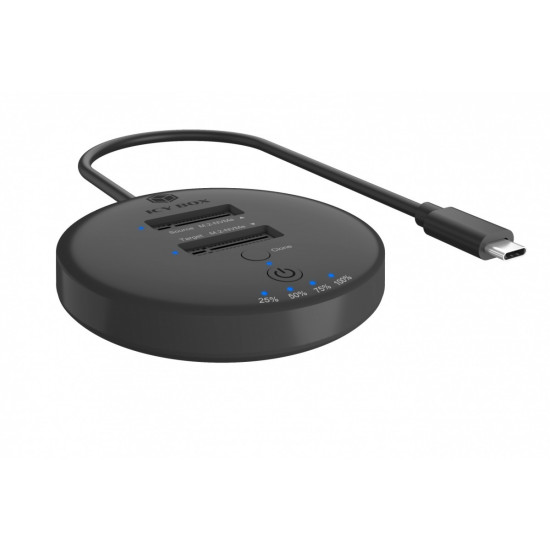 Stacja klonująca+dockująca dla 2xNVMe M.2SSD IB-1612MCL-C31 