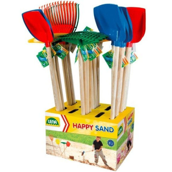 Narzędzia ogrodowe 60 cm display 24 sztuki