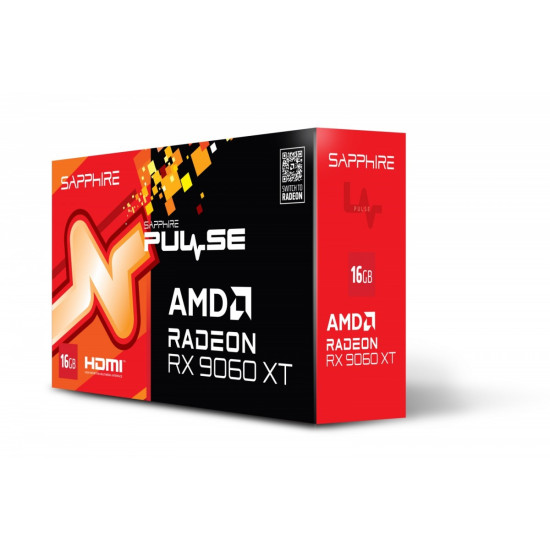 Karta graficzna Radeon RX 9060 XT PULSE 16GB GDDR6 128bit DP/2HDMI