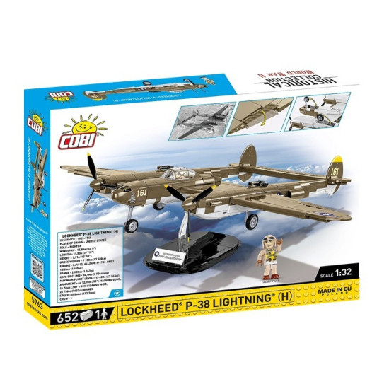 Klocki Lockheed P-38H Lightning 