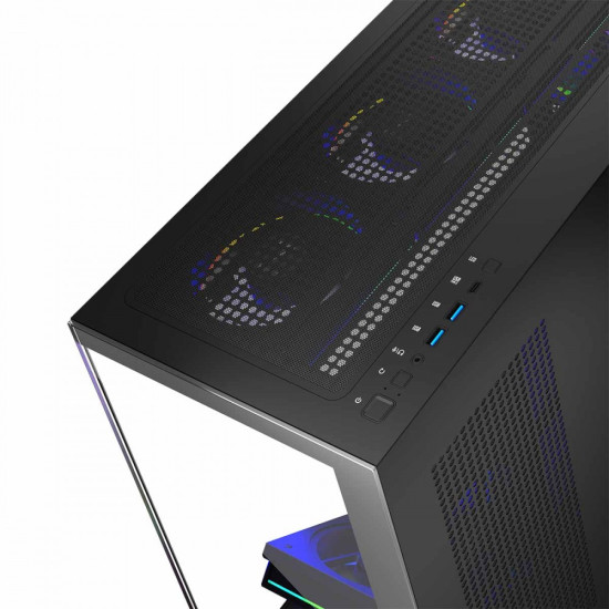 Obudowa PC STELLAR 8F ARGB 10 Czarna 
