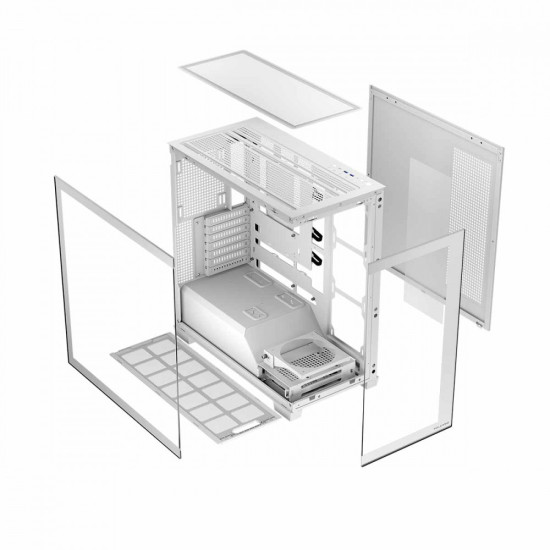 Obudowa PC STELLAR NF ARGB 20 Biała bez wentylatorów 