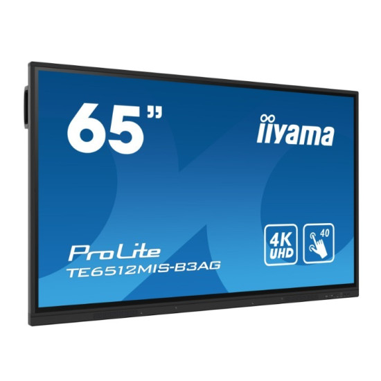 Monitor 65 cali TE6512MIS-B4AG  40pkt,IPS,4K,24/7,7H, ANDROID 14, RK3576, 8/128GB, EDLA, Essential 