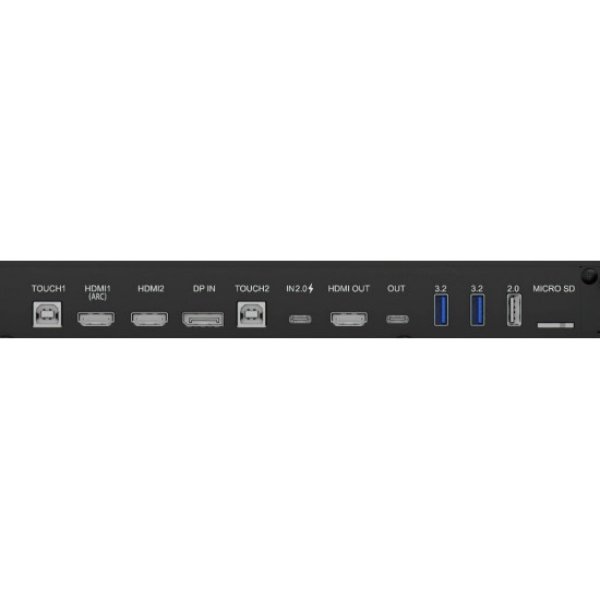 Monitor 75 cali TE7515A-B1AG IPS,4K,40pkt,550cd,DeepContrast-IR+,    HDMI x2,DP,USB-C, 2 x 20W, OPS Slot x1, 5xUSB, 2xRJ45,8-Array,EDLA, WiFi,PiP, iiW