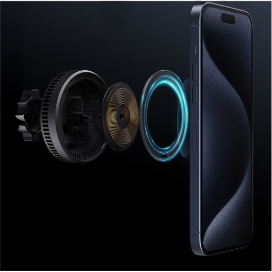 HD-MC13A Qi2 15W 3A  ładowarka bezprzewodowa chłodząca samochodowa