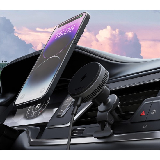 HD-MC13A Qi2 15W 3A  ładowarka bezprzewodowa chłodząca samochodowa