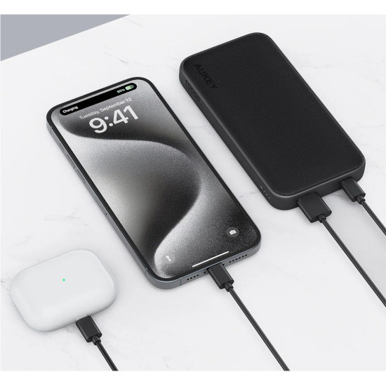 PB-Y46P PowerBank | 10000mAh | 20W | 2xUSB | kabel USB-C