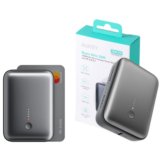 PB-Y55 MINI PowerBank | 10000mAh | 22.5W | 2xUSB | PD QC