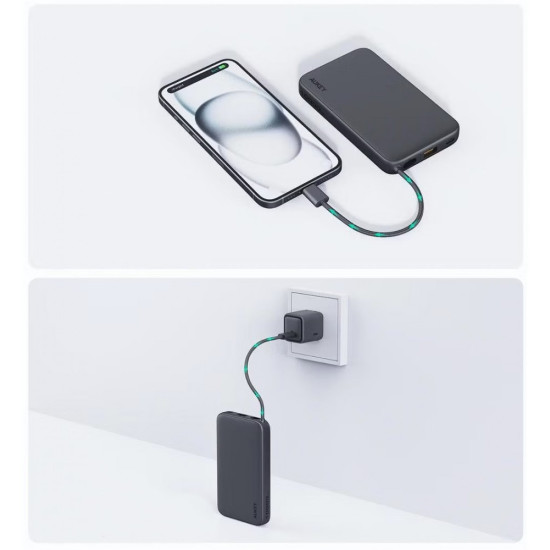 PB-Y53P PowerBank | 10000mAh | 22.5W | 4xUSB | kabel USB-C