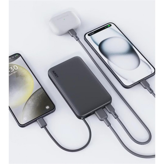 PB-Y53P PowerBank | 10000mAh | 22.5W | 4xUSB | kabel USB-C