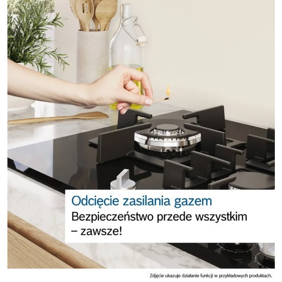 Płyta gazowa PBP6B5K80 inox