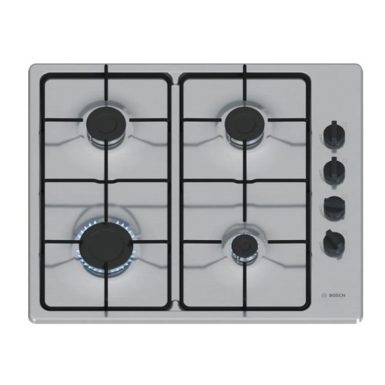 Płyta gazowa PBP6B5K80 inox