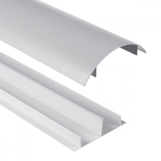 Listwa maskująca MC-814 S srebrna, aluminiowa