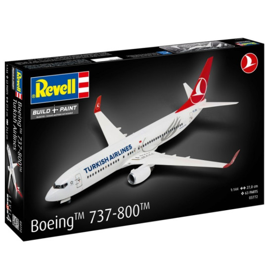 Model plastikowy Samolot Boeing 737-800 Turkish Air 1/144 