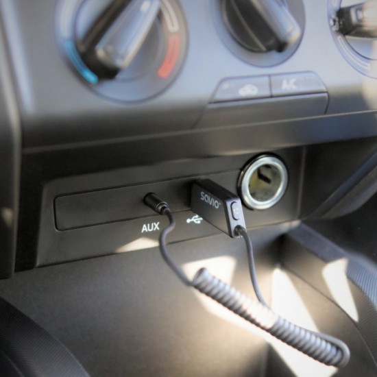 Adapter transmiter AUX z bluetooth 5.3, funkcja zestawu głośnomówiącego, TR-16