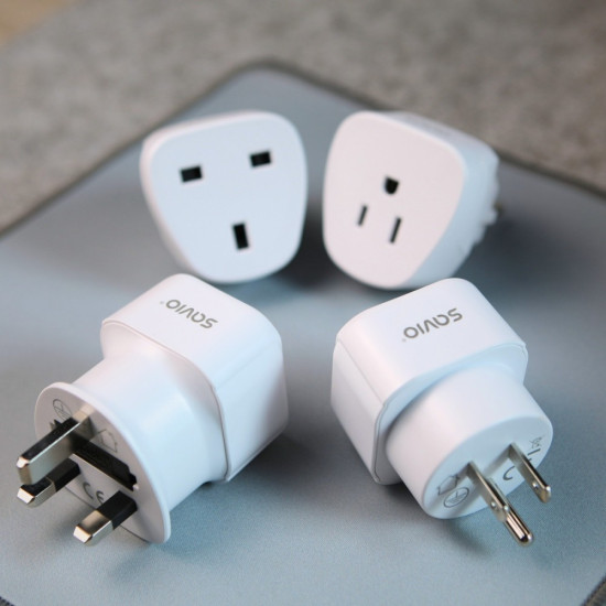 Adapter podróżny, gniazdo EU - wtyk UK AP-04