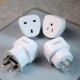 Adapter podróżny, gniazdo EU - wtyk UK AP-04