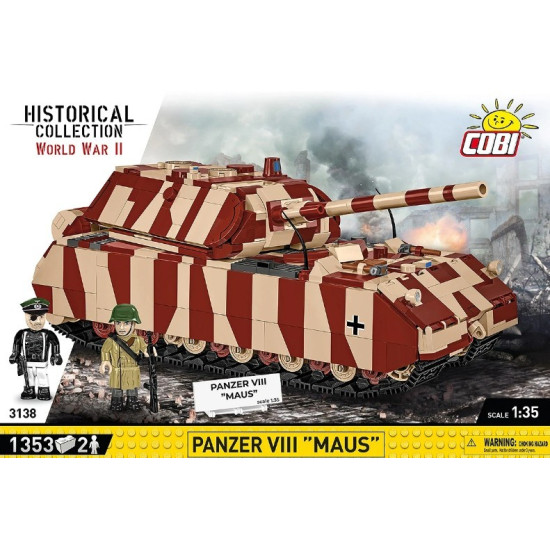 Klocki Panzer VIII Maus