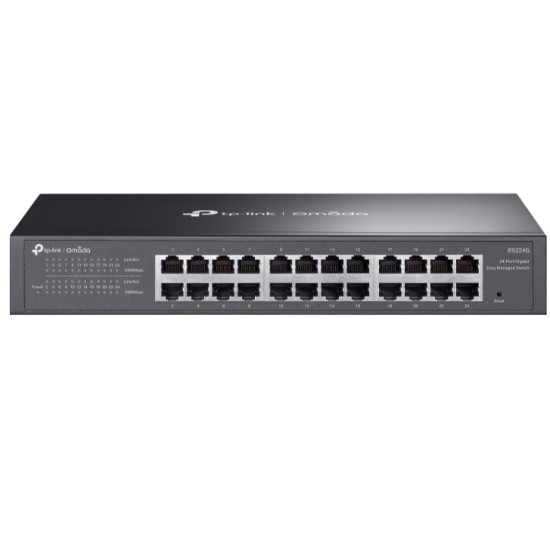 Przełącznik Omada 24-Port GB Easy Managed Switch                      PORT: 24× Gigabit RJ45 Ports                                 |                SP