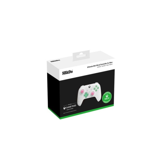 Gamepad Ultimate Mini Wired Xbox Pad Clear white 