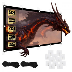 Ekran projekcyjny 150 cali 330x187cm, MC-167 