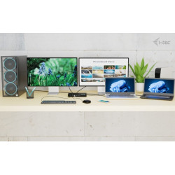 Stacja dokująca USB-C KVM Dock PRO Three Hosts Dual Video 2x Power Delivery max 92W 