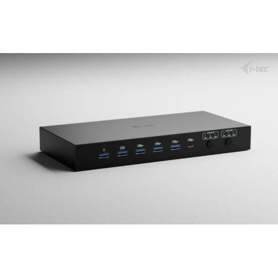 Stacja dokująca USB-C KVM Dock PRO Three Hosts Dual Video 2x Power Delivery max 92W 