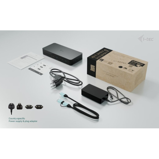 Stacja dokująca Universal Intelligent Dual Display Docking Station Power  Delivery 100W 