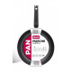 Patelnia aluminiowa z powłoką non-stick LP1003 MARCHE 28cm czarna