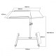 Mobilne biurko/stand na laptop MC-121 B 