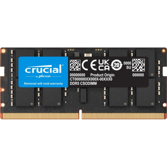 Pamięć do notebooka DDR5 CSODIMM 24GB (1*24GB)/6400 CL52