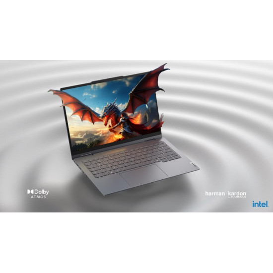 Laptop ThinkBook 14 G5 2in1 21SQ0016PB W11Pro Ultra 5 225U/16GB/512GB/INT/14.0 WUXGA/Touch/Luna Grey/3YRS OS + CO2 Offset 