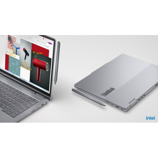 Laptop ThinkBook 14 G5 2in1 21SQ0016PB W11Pro Ultra 5 225U/16GB/512GB/INT/14.0 WUXGA/Touch/Luna Grey/3YRS OS + CO2 Offset 