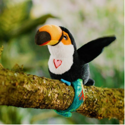 Maskotka interaktywna Happy Yappers Wesołe gadułki - Tukan 